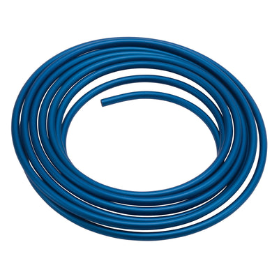 Blue 1/2in Aluminum Fuel Line <br> Universal application