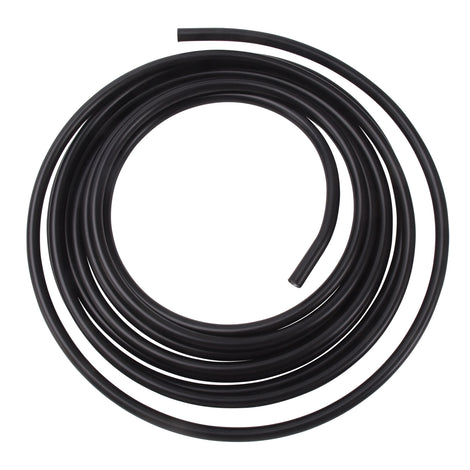 Black 1/2in Aluminum Fuel Line <br> Universal application