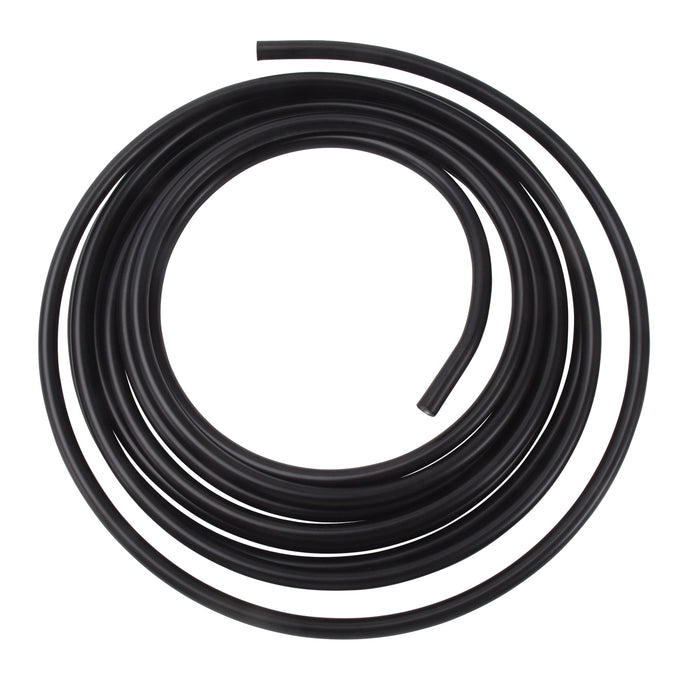 Black 1/2in Aluminum Fuel Line <br> Universal application