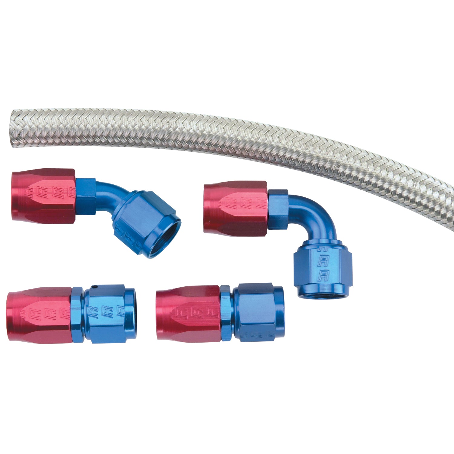 8AN ProFlex Carb Dual Inlet Kit <br> Size: -8 AN