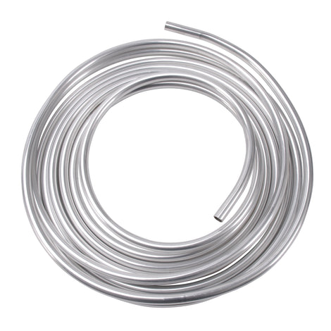 Natural 1/2in Aluminum Fuel Line <br> Universal application