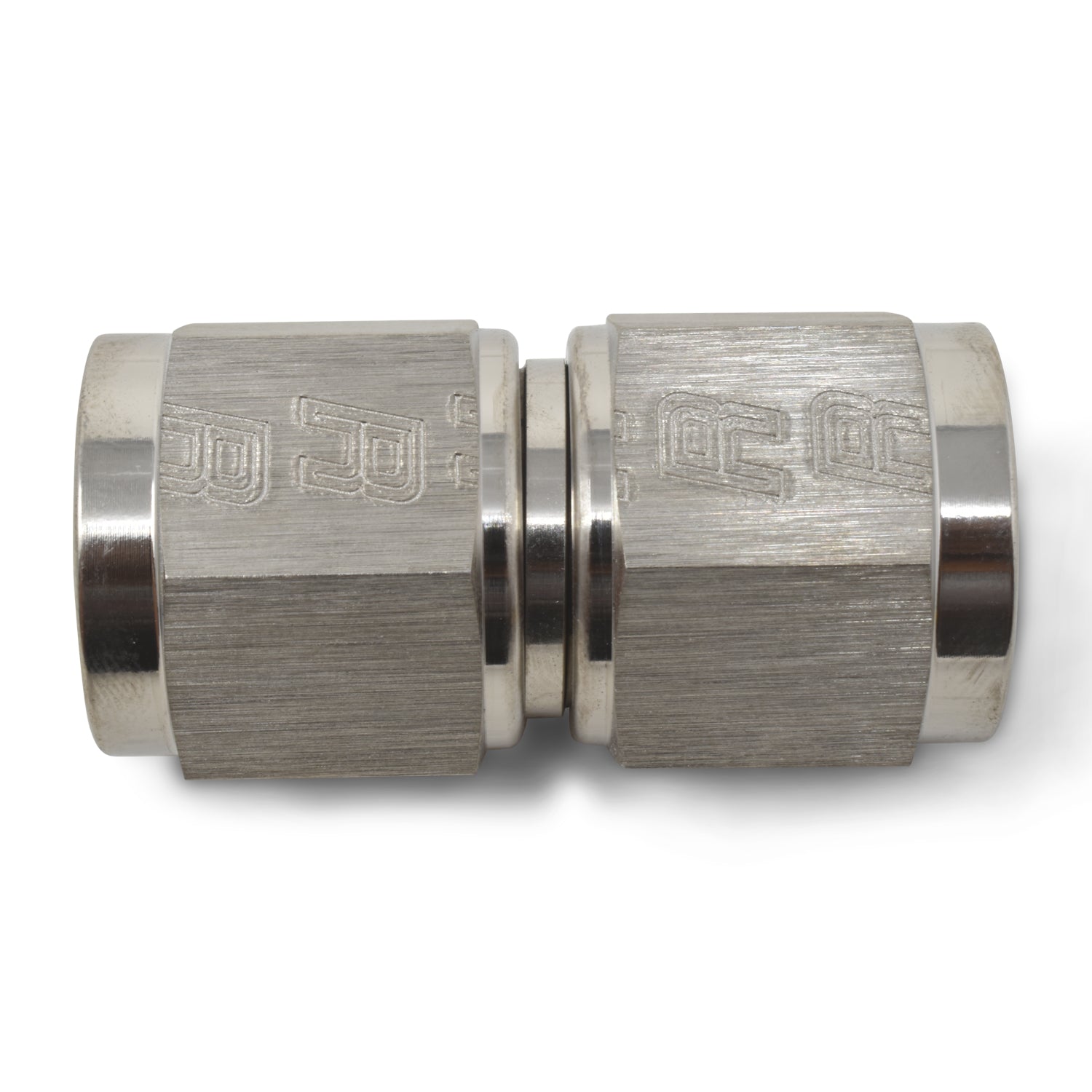 -6AN Straight Coupler Fitting <br> Fitting Size: -6 AN