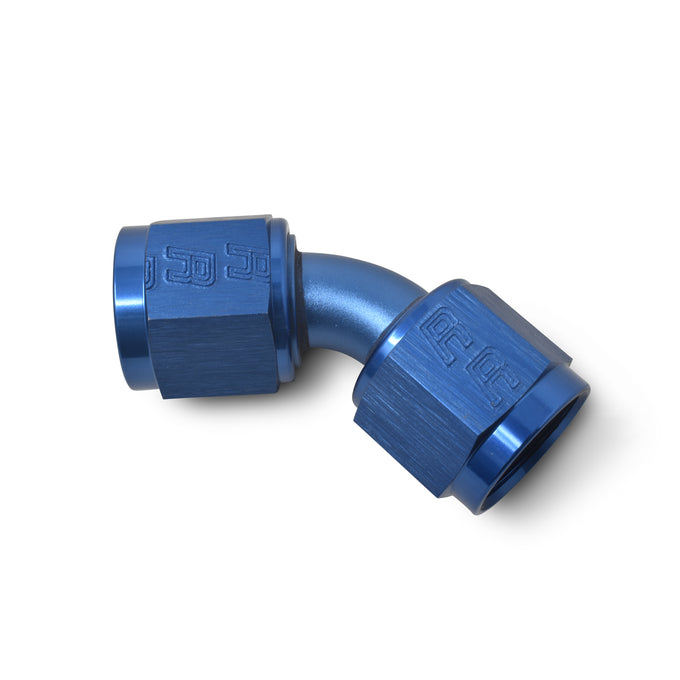 -10AN 45 Degree Coupler Fitting <br> Fitting Size: -10 AN