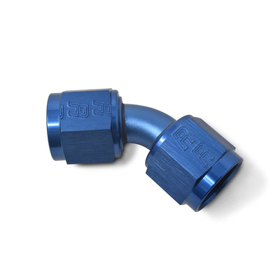 -10AN 45 Degree Coupler Fitting <br> Fitting Size: -10 AN
