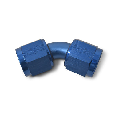 -4AN 45 Degree Coupler Fitting <br> Fitting Size: -4 AN