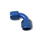 -6AN 90 Degree Coupler Fitting <br> Fitting Size: -6 AN