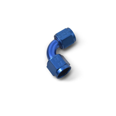 -6AN 90 Degree Coupler Fitting <br> Fitting Size: -6 AN