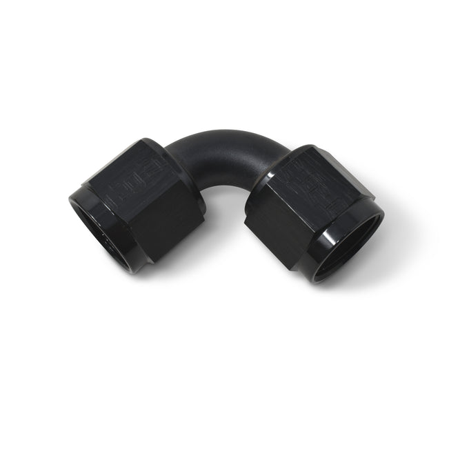 -6AN 90 Degree Coupler Fitting <br> Fitting Size: -6 AN