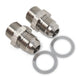 -6AN Straight Carburetor Fitting <br> Fitting Size: -6 AN