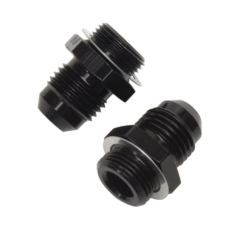 -6AN, 9/16 in -24 Straight Carburetor Fitting <br> Fitting Size: -6 AN, 9/16 in -24