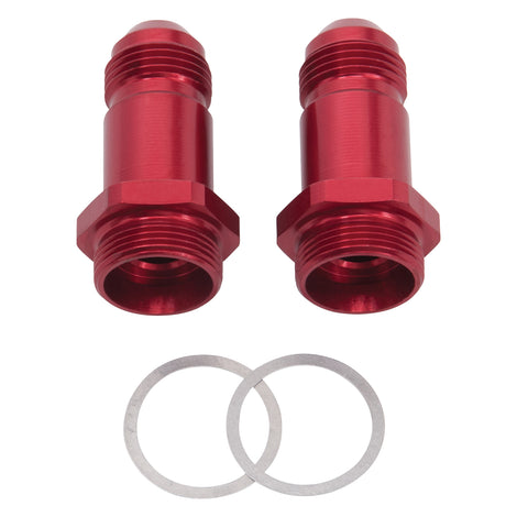 -8AN, 7/8 in -20 Straight Carburetor Fitting <br> Fitting Size: -8 AN, 7/8 in -20