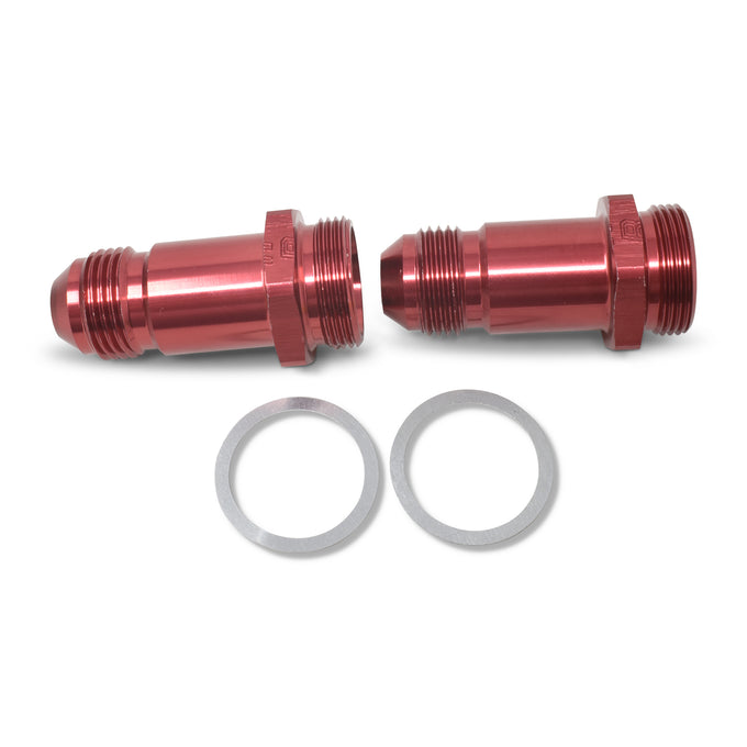 -8AN, 7/8 in -20 Straight Carburetor Fitting <br> Fitting Size: -8 AN, 7/8 in -20
