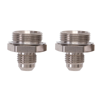 -6AN, 7/8 in -20 Straight Carburetor Fitting <br> Fitting Size: -6 AN, 7/8 in -20