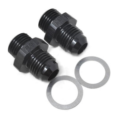 -6AN, 7/8 in -20 Straight Carburetor Fitting <br> Fitting Size: -6 AN, 7/8 in -20