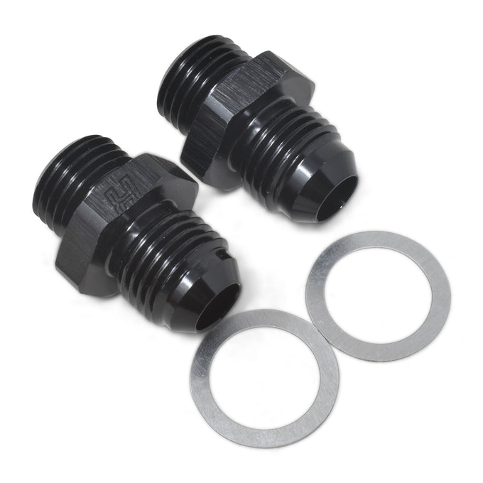 -6AN, 7/8 in -20 Straight Carburetor Fitting <br> Fitting Size: -6 AN, 7/8 in -20