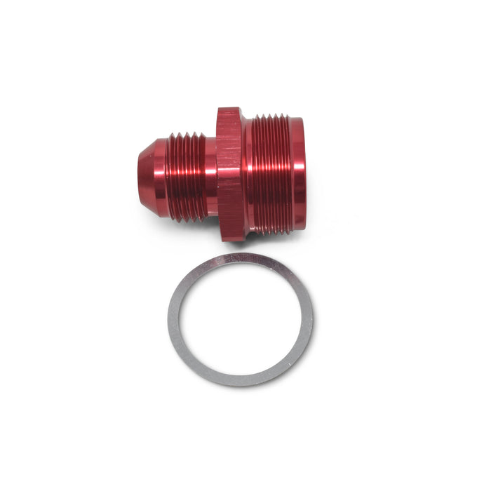 -6AN, 1 in -20 Straight Carburetor Fitting <br> Fitting Size: -6 AN, 1 in -20