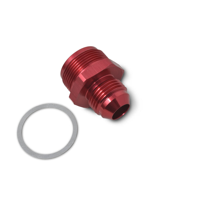 -6AN, 1 in -20 Straight Carburetor Fitting <br> Fitting Size: -6 AN, 1 in -20