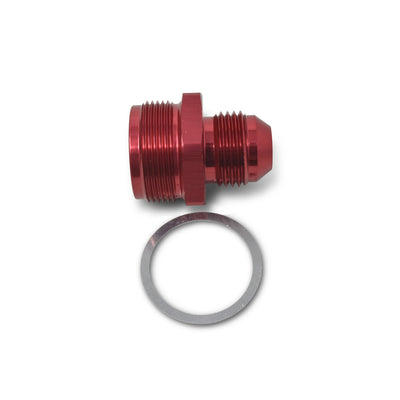 -8AN, 1 in -20 Straight Carburetor Fitting <br> Fitting Size: -8 AN, 1 in -20