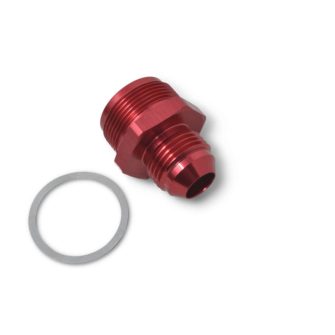 -8AN, 1 in -20 Straight Carburetor Fitting <br> Fitting Size: -8 AN, 1 in -20