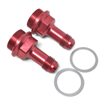 7/8in -20 x -6AN Male Flare Extended <br> Fitting Size: 7/8 in -20 x -6 AN Male Flare