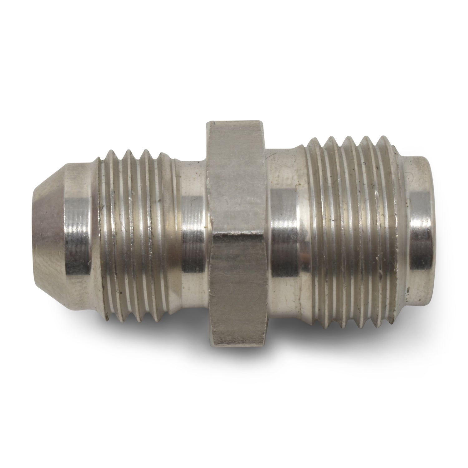 -6AN x 5/8 in -18 Straight Adapter Fitting <br> Fitting Size: -6 AN x 5/8 in -18