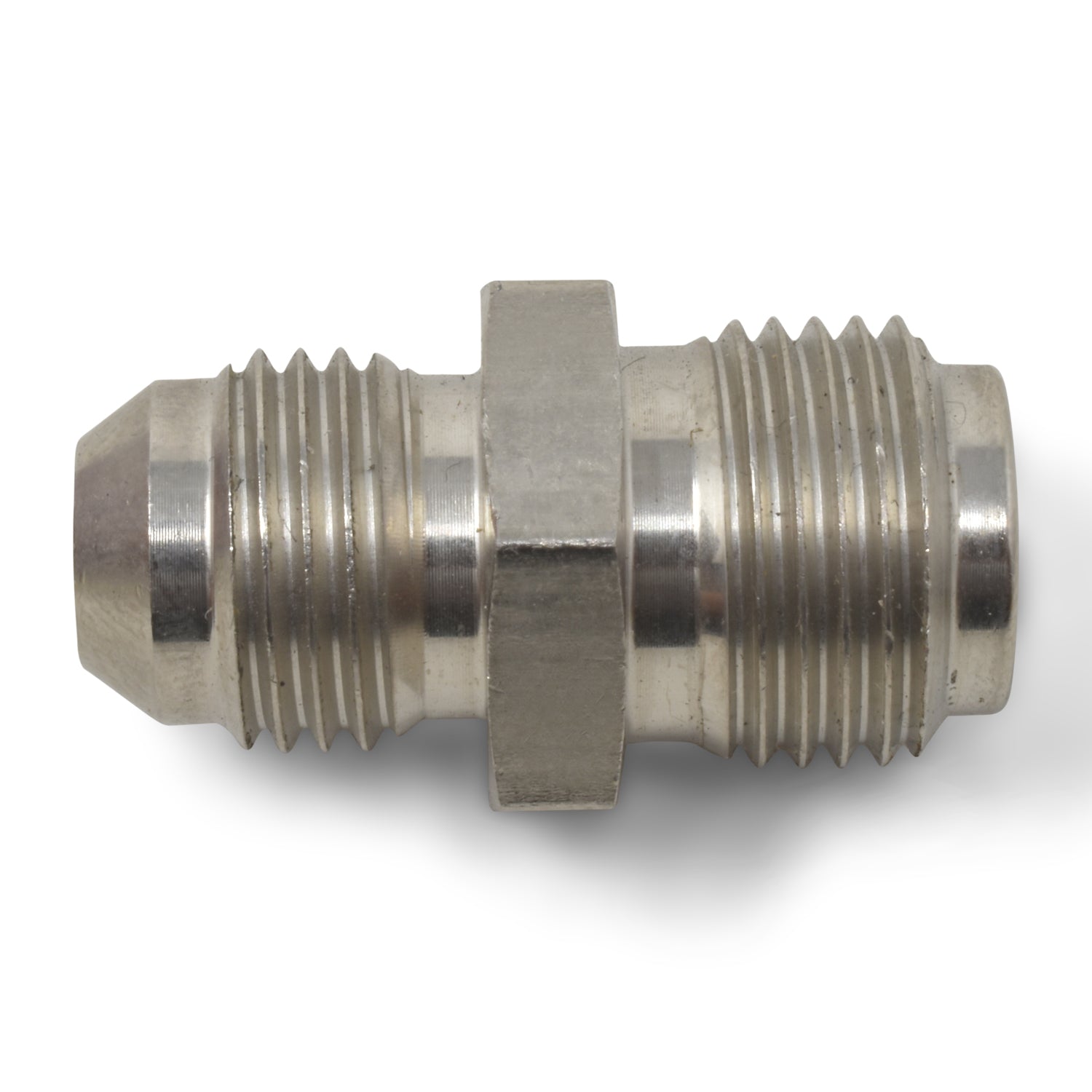 8AN Power Steering Adapter 11/16in-18 Inverted Flare <br> Universal Fit