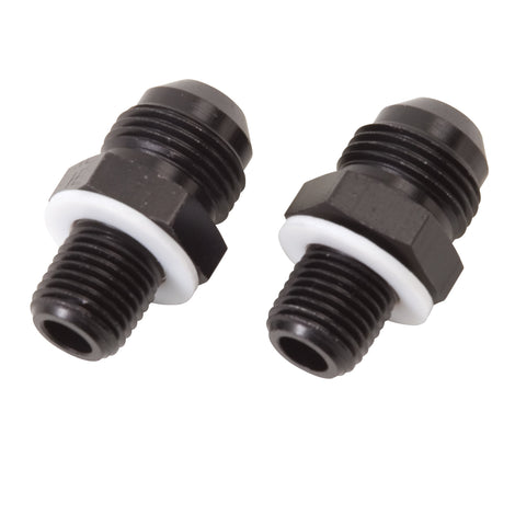 8AN To 1/4in NPSM Transmission Fittings <br> For TH350, TH400, 700R4 & Others