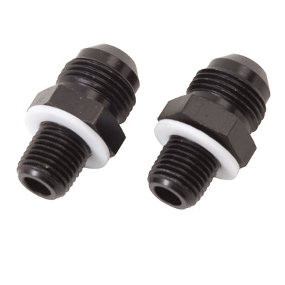 8AN To 1/4in NPSM Transmission Fittings <br> For TH350, TH400, 700R4 & Others