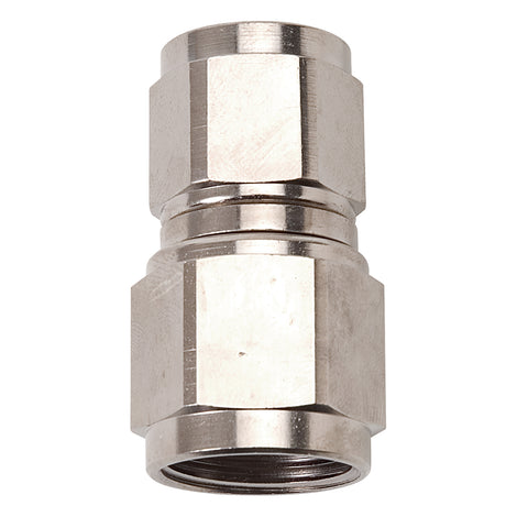 -6AN x -8AN Straight Coupler Reducer <br> Fitting Size: -6 AN x -8 AN