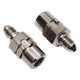 -3AN, 7/16 in -24 Straight Adapter Fitting <br> Fitting Size: -3 AN, 7/16 in -24