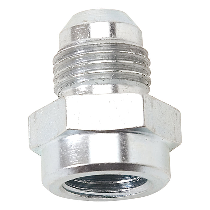 -6AN, 1/2 in -20 Straight Adapter Fitting <br> Fitting Size: -6 AN, 1/2 in -20
