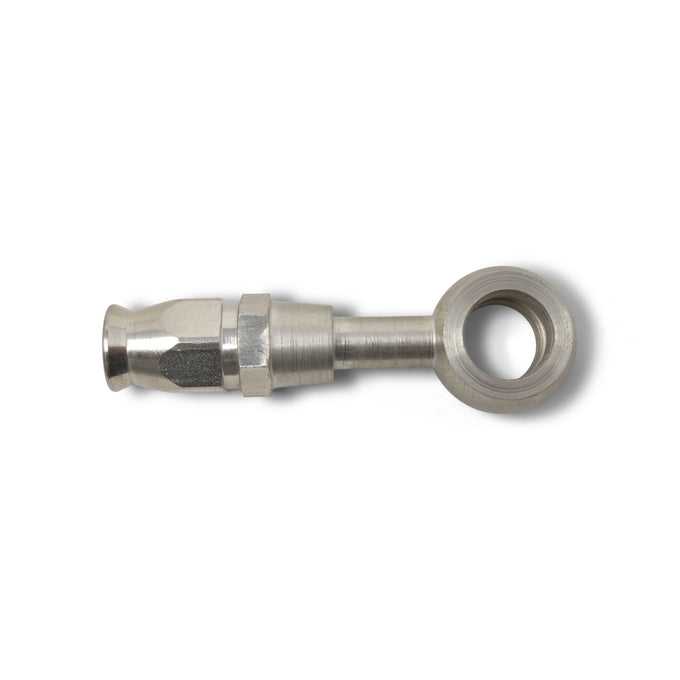 -3 AN PowerFlex 10MM (3/8in) ID Banjo Hose End <br> Fitting Size: -3 AN