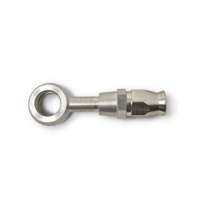 -3 AN PowerFlex 10MM (3/8in) ID Banjo Hose End <br> Fitting Size: -3 AN