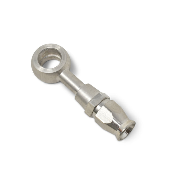 -3 AN PowerFlex 10MM (3/8in) ID Banjo Hose End <br> Fitting Size: -3 AN