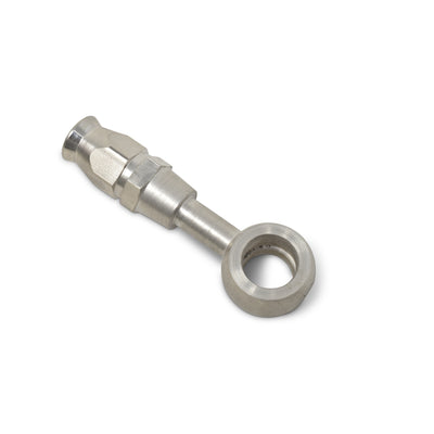 -3 AN PowerFlex 10MM (3/8in) ID Banjo Hose End <br> Fitting Size: -3 AN