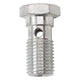 3/8 in -24 Straight Banjo Bolt <br> Fitting Size: 3/8 in -24