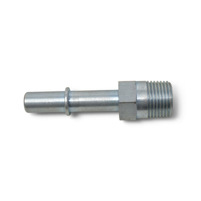 3/8in NPT x 3/8in SAE Quick-Disconnect Male Adapter <br> 3/8 in NPT Male x 3/8 in Quick-Disconnect Male