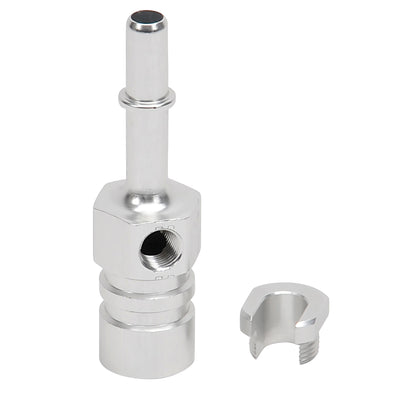 Quick-Disconnect 1/8in NPT Side Port Adapter <br> 3/8 in Quick-Disconnect Male x 3/8 Quick-Disconnect Female