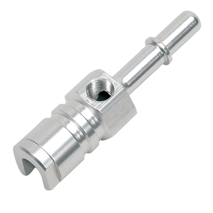 Quick-Disconnect 1/8in NPT Side Port Adapter <br> 3/8 in Quick-Disconnect Male x 3/8 Quick-Disconnect Female