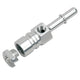 Quick-Disconnect 1/8in NPT Side Port Adapter <br> 3/8 in Quick-Disconnect Male x 3/8 Quick-Disconnect Female
