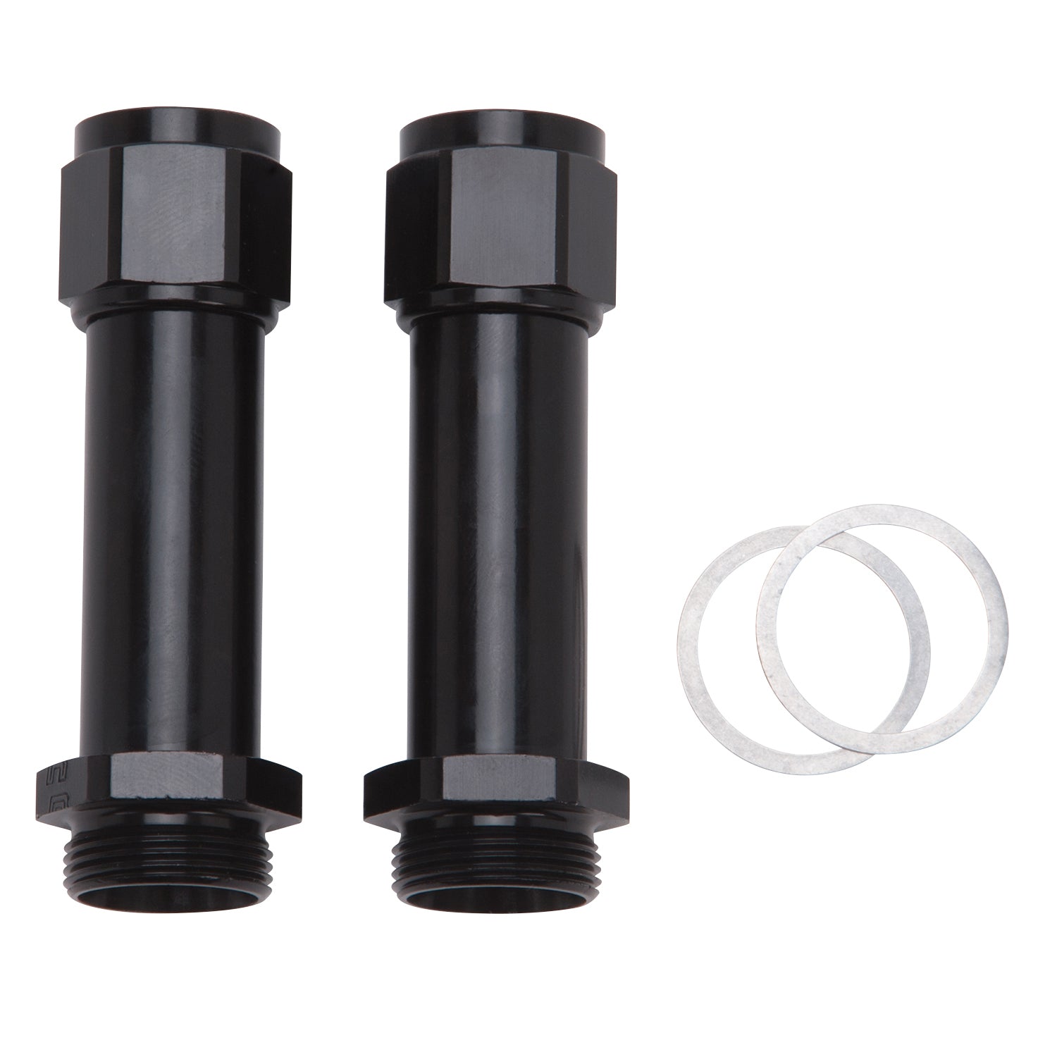 Pair -8AN Holley Dual Feed Carb Inlet Fitting <br> Universal application