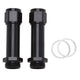Pair -8AN Holley Dual Feed Carb Inlet Fitting <br> Universal application