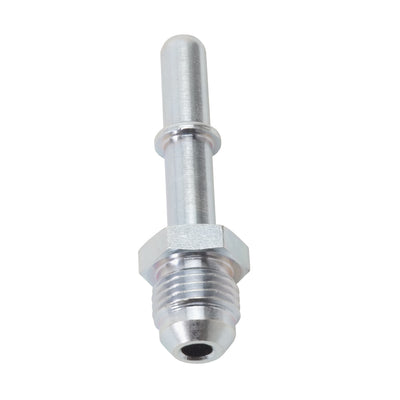 6AN Male x 3/8in SAE Quick-Disconnect Male Adapter <br> -6 AN Male x 3/8 in Quick-Disconnect Male