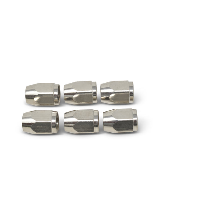-3AN Straight Tube Nut <br> Fitting Size: -3 AN