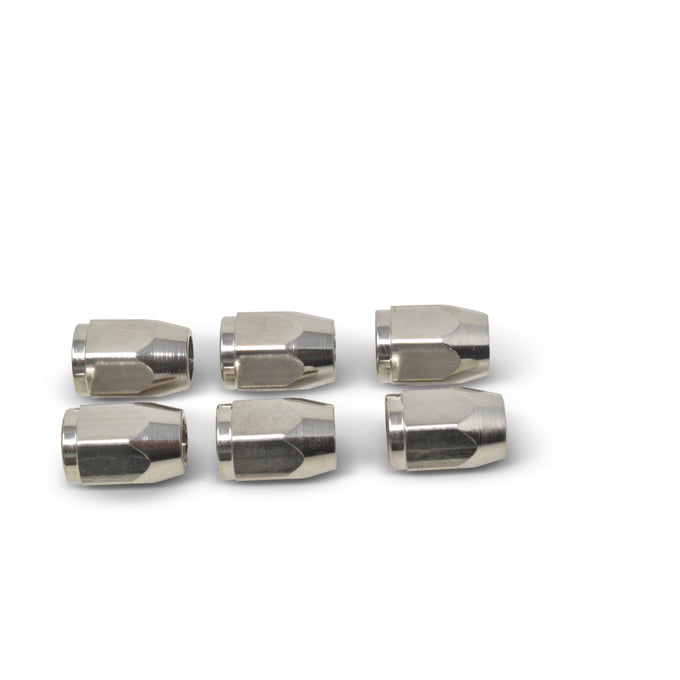 -3AN Straight Tube Nut <br> Fitting Size: -3 AN