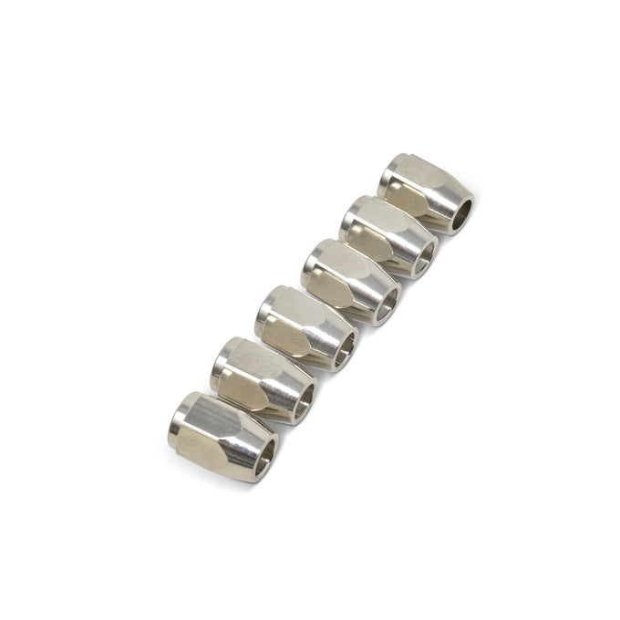 -3AN Straight Tube Nut <br> Fitting Size: -3 AN