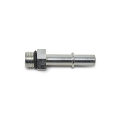 6AN x 3/8in SAE Quick-Disconnect Male Adapter <br> -6 AN Male [ORB] SAE Port x 3/8 in Male