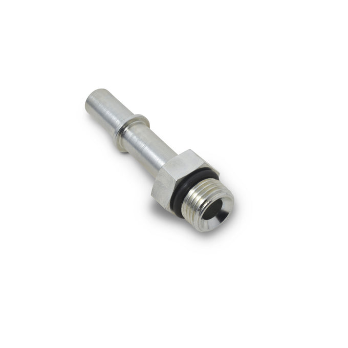 6AN x 3/8in SAE Quick-Disconnect Male Adapter <br> -6 AN Male [ORB] SAE Port x 3/8 in Male