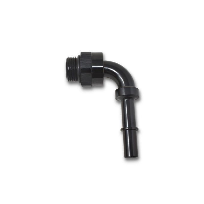 3/8 in Male x -8 Port Male 90 Degree EFI Adapter <br> Fitting Size: 3/8 in Male x -8 Port Male