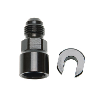 -6 AN Male to 5/16in SAE Quick-Disconnect Female <br> -6 AN Male x 5/16 in Female Screw Type
